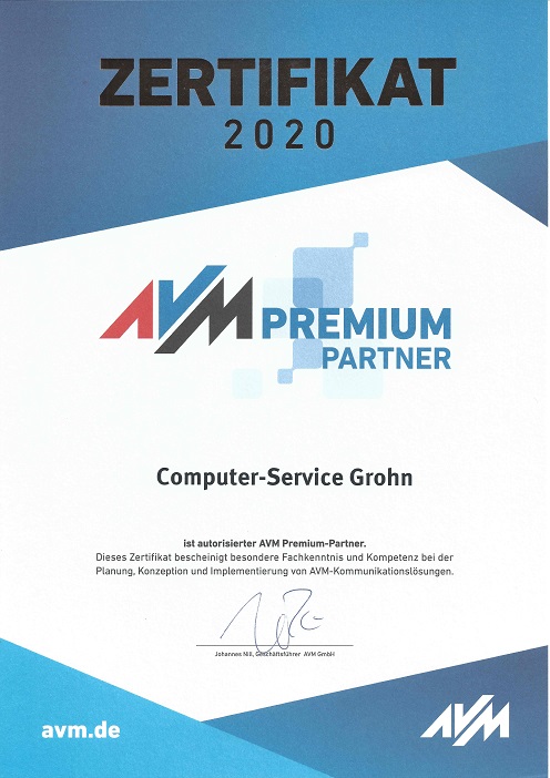 AVM Premium Partner 2020